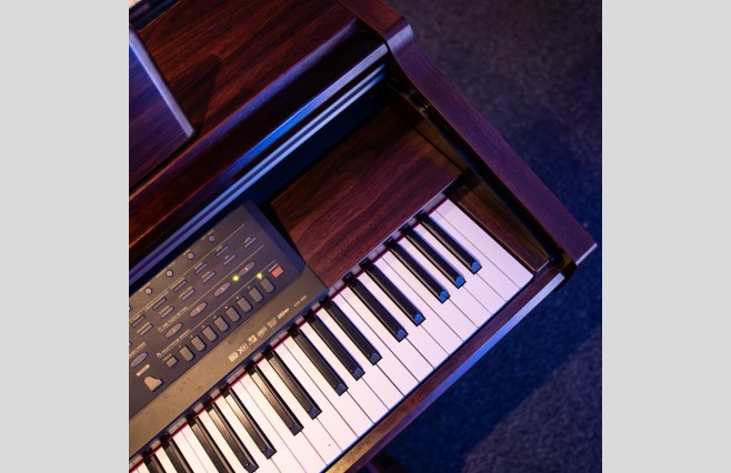 Used Yamaha CVP206 Satin Mahogany Digital Piano Complete Package (SN:601114) - Image 8